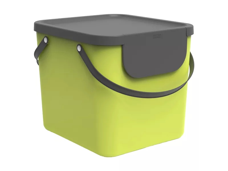 Pattumiera Albula Rotho - 40x35,8x34 cm - 40 Litri - F707542 (Verde Lime)