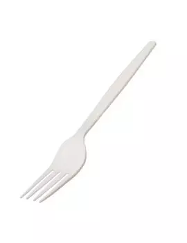 Forchetta in CPLA Leone - 16 cm - Q2041.S (Bianco Conf. 50)