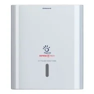 Dispenser Antibatterico per Asciugamani Piegati Defend Tech Papernet - 33,6x14,5x30 cm - 416143 (Bianco)