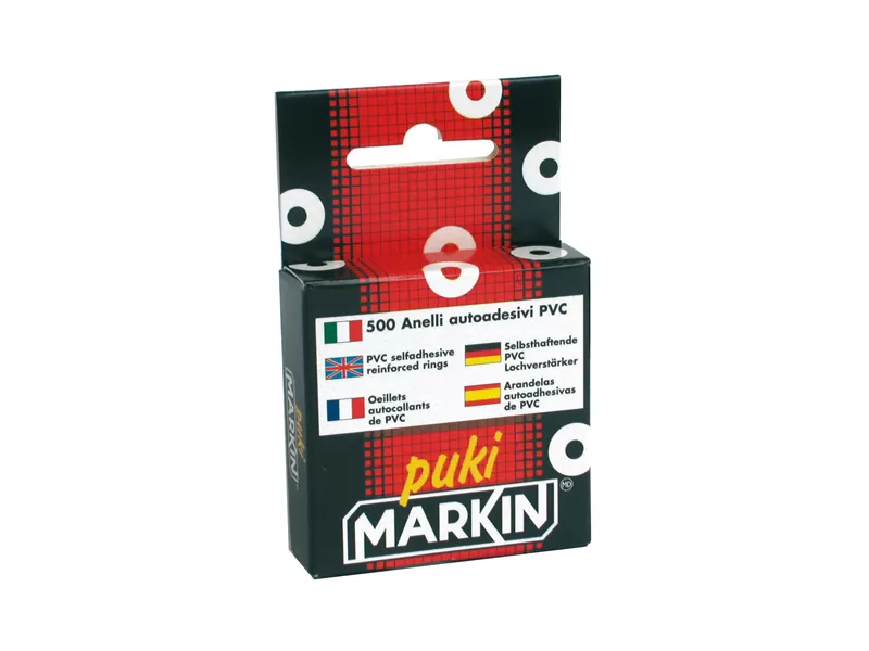 Salvabuchi Adesivi Puki Markin - X260PUKIT (Trasparente Conf. 500)
