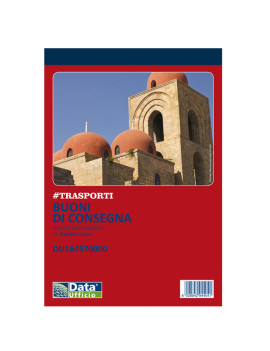 Blocco Buoni di Consegna Data Ufficio - 14,8x21,5 cm - 50/50 Fogli Autoricalcanti - DU164570000 (Conf. 10)