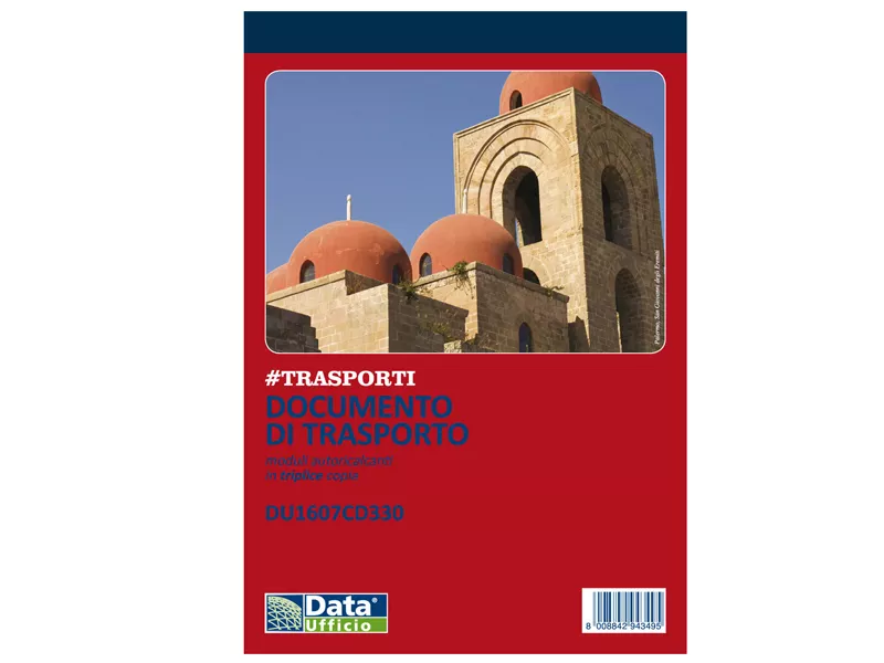 Blocco DDT Data Ufficio - 14,8x21 cm - 33/33/33 Fogli Autoricalcanti - DU1607CD330