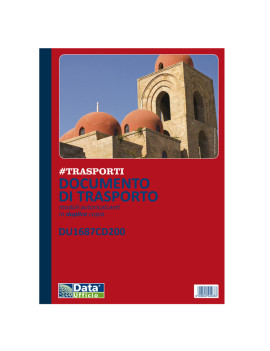 Blocco DDT Data Ufficio - 21,5x29,7 cm - 50/50 Fogli Autoricalcanti - DU1687CD200