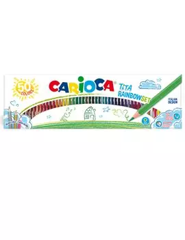 Matite Colorate Tita Rainbow Carioca - 42990 (Assortiti Conf. 50)