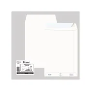 Busta a Sacco Kami Pigna - con Strip - 23x33 cm - 100 g - 0250008C4 (Bianco Conf. 500)