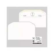 Busta Kami Pigna - con Strip - 11x23 cm - 100 g - 0250003AM (Bianco Conf. 500)