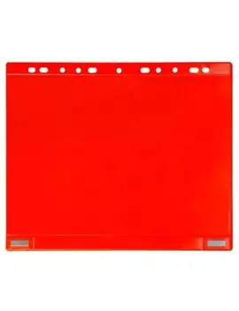 Busta a Perforazione Universale per Supporti Magnetici ad Anelli Tarifold - A4 - B181123 (Rosso Conf. 5)