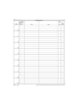 Registro Corrispondenza Arrivo/Partenza Data Ufficio - 24,5x31 cm - 50 Pagine - DU138000000