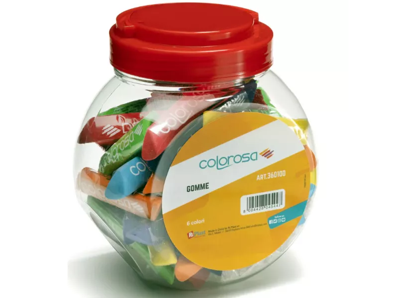 Gomma Soft Touch Riplast - 360100 (Assortiti Conf. 48)