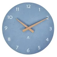 Orologio da Parete Hormilena Alba - 30 cm - HORMILENA-B (Blu Chiaro e Legno)