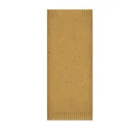 Busta Portaposate in Fibra Riciclata con Tovagliolo Fato - 38x38 cm - 88207400 (Avana Conf. 700)