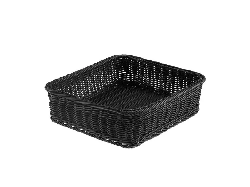 Cestino Vanity Leone - 32,5x32,5x10 cm - T0564Z (Nero)