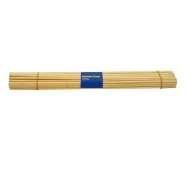 Bastoncini in Legno Naturale Deco CWR - 40 cm x 4 mm - 12636 (Conf. 50)