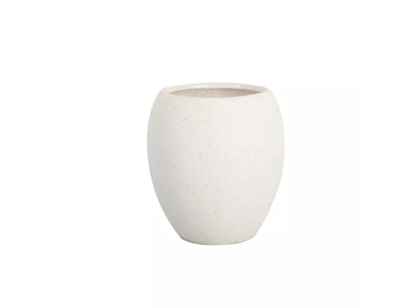Bicchiere Portaspazzolini Stone King Collection - B1597083 (Bianco)