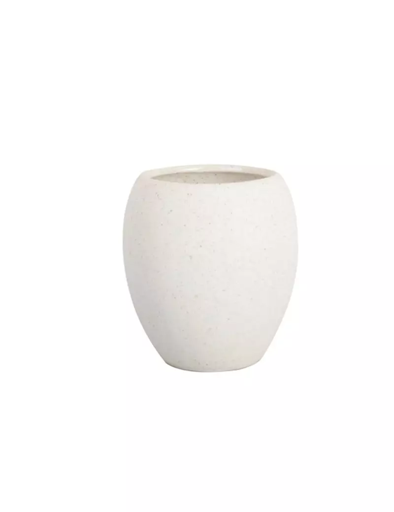 Bicchiere Portaspazzolini Stone King Collection - B1597083 (Bianco) Bicchiere Portaspazzolini Stone King Collection - B1597083 (Bianco)
