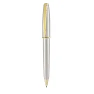 Penna a Sfera a Scatto Aldo Domani Monteverde - Punta Media - Fusto Silver - J059675 (Nero)