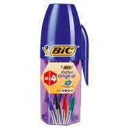 Penna a Sfera Cristal Bic - Punta Medium - 1 mm - 929081 (Assortiti Conf. 20)