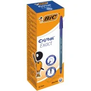 Penna a Sfera Cristal Exact Bic - 0,7 mm - 992605 (Blu Conf. 20)