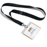 Portanome con Cordoncino Durable - 6x9 cm - 8600-01 (Trasparente Conf. 5)