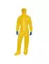 Tuta di Protezione da Rischio Chimico Deltachem Delta Plus - Taglia L - DT300GT (Giallo)