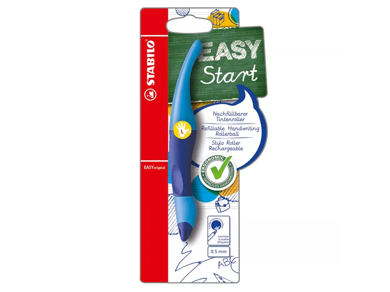 Penna Sferografica EasyOriginal Stabilo - Mancini - B-46834-3 (Blu Conf. 3) Penna Sferografica EasyOriginal Stabilo - Mancini - B-46834-3 (Blu Conf. 3)