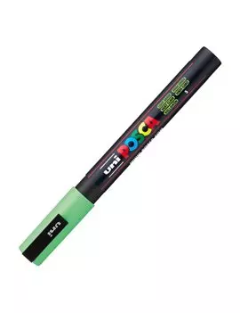 Marcatore a Tempera Uni Posca PC3M Uni-Ball - Punta Tonda - 0,9-1,3 mm - M-PC3M-VC (Verde Chiaro Conf. 12)