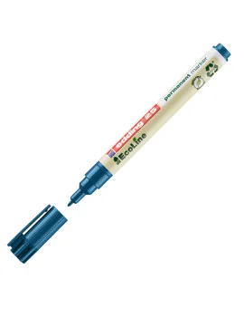 Marcatore Permanente 25 Ecoline Edding - Punta Conica - 1 mm - 4-25003 (Blu Conf. 10)