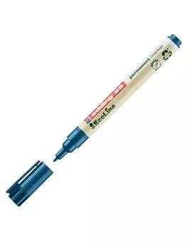 Marcatore Permanente 25 Ecoline Edding - Punta Conica - 1 mm - 4-25003 (Blu Conf. 10)