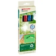 Marcatore Permanente 25 Ecoline Edding - Punta Conica - 1 mm - 4-25-4 (Assortiti Conf. 4)