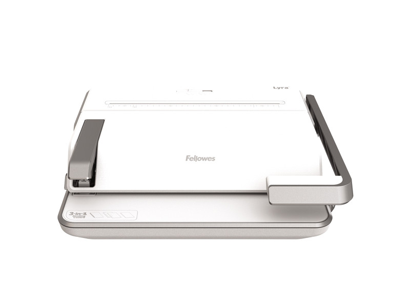 Rilegatrice a Dorsi Plastici 3 in 1 Lyra Fellowes - 300 Fogli - 5603101 (Bianco) Rilegatrice a Dorsi Plastici 3 in 1 Lyra Fellowes - 300 Fogli - 5603101 (Bianco)