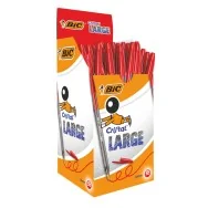 Penna a Sfera Cristal Bic - Punta Large - 1,6 mm - 951625 (Rosso Conf. 50)