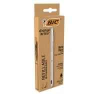 Penna a Sfera Cristal Re'New Bic - 1 mm - 997201 (Nero)
