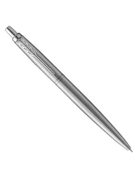 Penna a Sfera a Scatto Jotter Core Parker - Media - 1953186 (Acciaio Satinato)