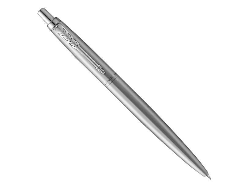 Penna a Sfera a Scatto Jotter Core Parker - Media - 1953186 (Acciaio Satinato)