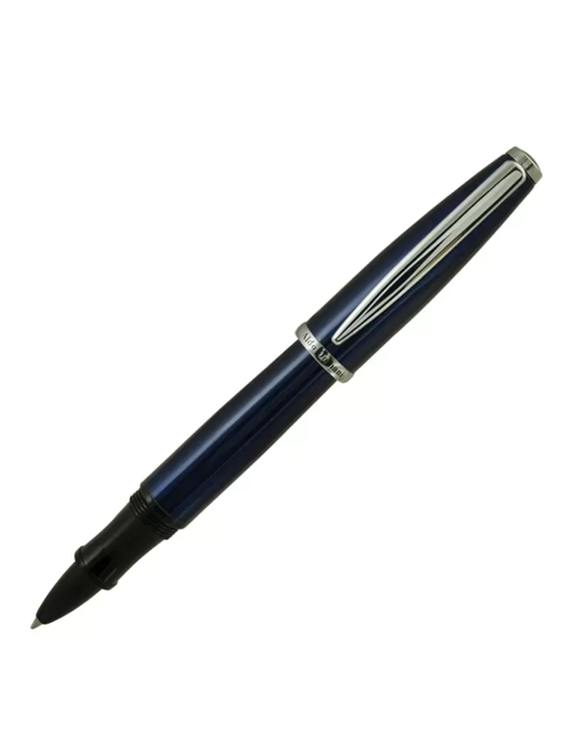 Penna Roller Aldo Domani Monteverde - Punta Media - Fusto Nero - J059626 (Blu) Penna Roller Aldo Domani Monteverde - Punta Media - Fusto Nero - J059626 (Blu)