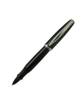 Penna Roller Aldo Domani Monteverde - Punta Media - Fusto Nero - J059616 (Blu)