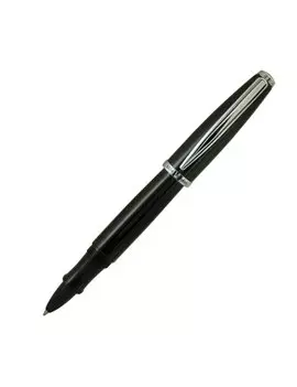 Penna Roller Aldo Domani Monteverde - Punta Media - Fusto Nero - J059616 (Blu)