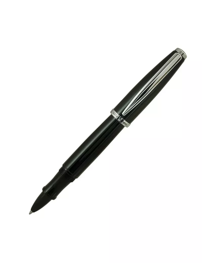Penna Roller Aldo Domani Monteverde - Punta Media - Fusto Nero - J059616 (Blu) Penna Roller Aldo Domani Monteverde - Punta Media - Fusto Nero - J059616 (Blu)