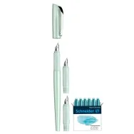Penna Stilografica Callissima Schneider - 3 Punte Intercambiabili - P143811 (Verde Menta)