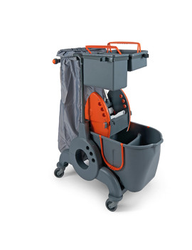 Carrello di Pulizia Giotto In Factory - 74x90x100 cm - 26725 (Grigio)