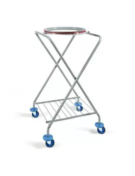 Carrello Portasacco Pieghevole Perfetto - 58x56x106 cm - 0470G (Acciaio)