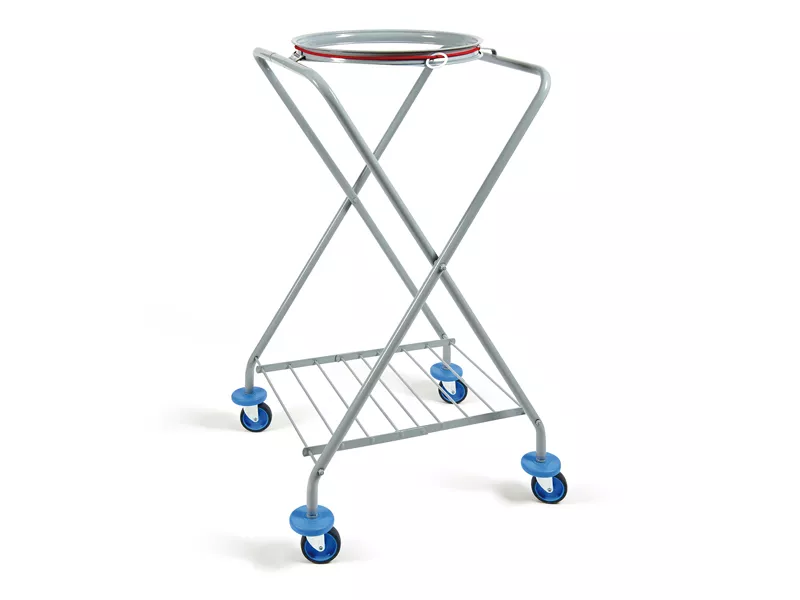 Carrello Portasacco Pieghevole Perfetto - 58x56x106 cm - 0470G (Acciaio)