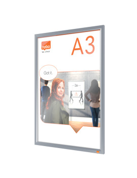 Cornice a Clip Impression Pro Nobo - A3 - 1915577 (Alluminio)
