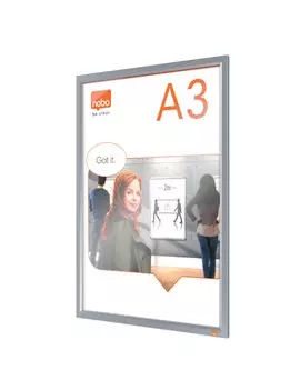 Cornice a Clip Impression Pro Nobo - A3 - 1915577 (Alluminio)