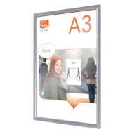 Cornice a Clip Impression Pro Nobo - A3 - 1915577 (Alluminio)