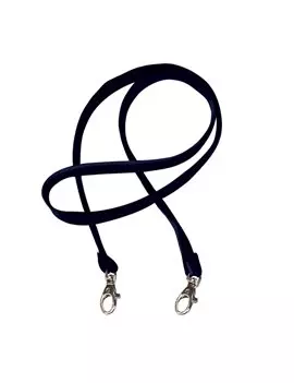 Cordoncino per Portabadge Pass M Sei Rota - 85 cm - 620082-10 (Nero Conf. 50)