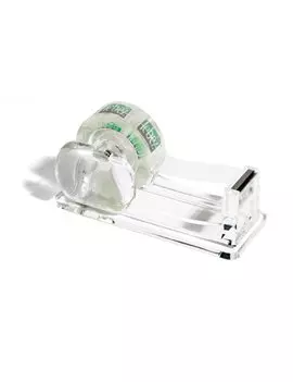 Dispenser per Nastro Adesivo Lebez - 33 m - 80421 (Trasparente)