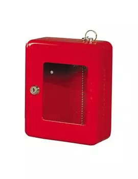 Cassetta Portachiavi di Emergenza Metalplus - 16x20x7 cm - 4000/2 (Rosso)