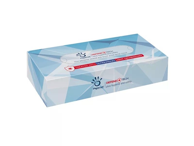 Veline Facciali Defend Tech Papernet - 2 Veli - 415938 (Bianco Conf. 100)