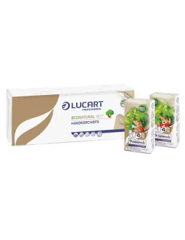 Fazzoletti Econatural Lucart - 4 Veli - 843166J (Avana Conf. 10)